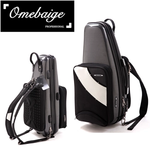 Omebaige High -end e -saxak Box Professional Saxophone Bag Double -Hack Waterpainting и Anti -Fall Environmation Protection