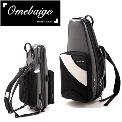 Omebaige High -end e -saxak Box Professional Saxophone Bag Double -Hack Waterpainting и Anti -Fall Environmation Protection