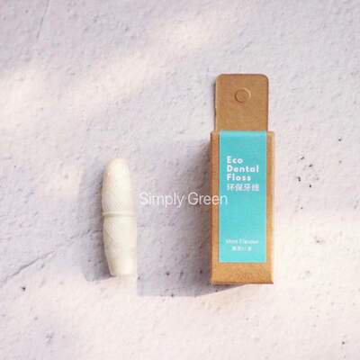薄荷dentalfloss天然牙线