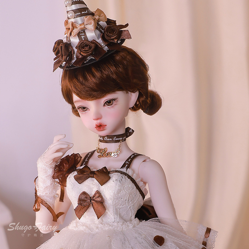 正品4分bjd小栗子Lolita风格树脂