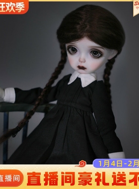 ShugaFairy正版bjd女娃6分MLY米莉亚暗黑哥特人形玩偶手工化妆娃