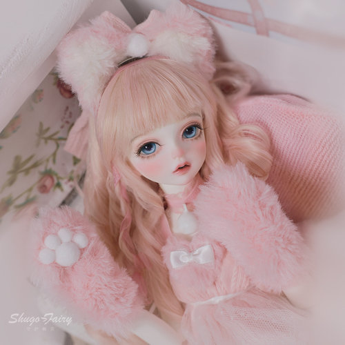 正版BJD娃娃四分美人鱼抗黄树脂