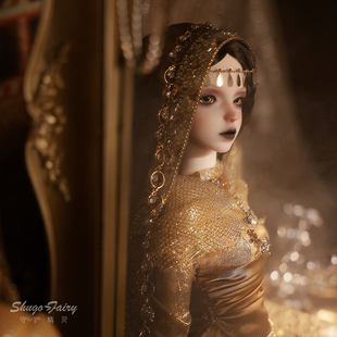 原创设计四分bjd娃娃Rust厄莉娅异域风神话风沙漠女神收藏sd玩偶