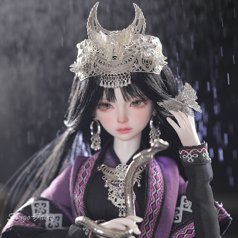 人偶苗疆少女bjd4分娃娃
