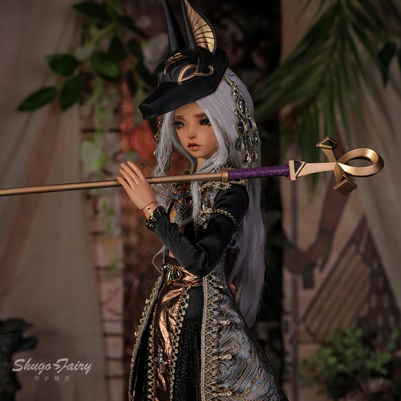 全套人形玩偶埃及法老权杖