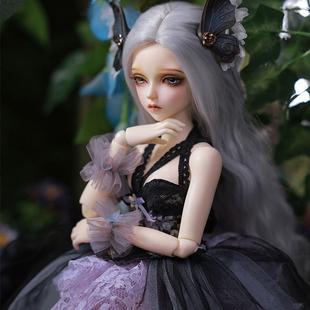 正品 BJD4分女娃娃Ingrid蝴蝶SD人形偶gem贵族xaga花田自制as现货