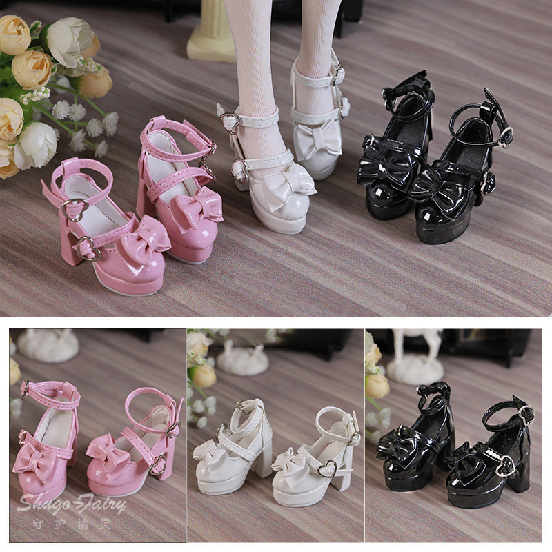 4分bjd娃鞋白薇身体玩偶鞋子
