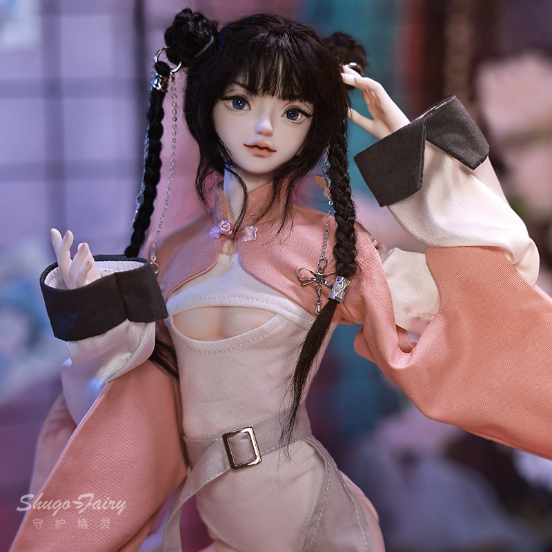 原创全套朋克褰博Y2K4分bjd娃娃