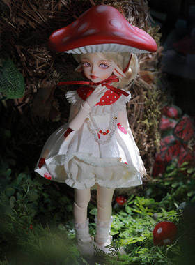 6分bjd女娃娃Dlili东莉莉人类版sd关节可动玩偶手工娃娃人形玩偶