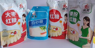 拍6包包邮 凯龙红糖 大枣红糖 姜粉红糖 白砂糖 家庭装方便调味品