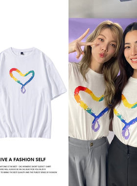 我们的秘密周边LingOrm邝玲玲同款短袖T恤纯棉衣服印花春夏打底衫