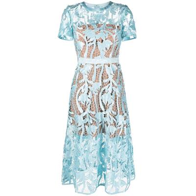 SelfPortrait女连衣裙蕾丝礼服裙收腰宴会裙晚宴派对