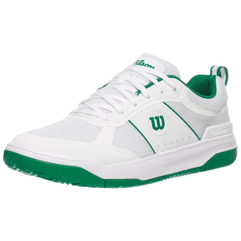代购Wilson威尔胜男士网球鞋透气缓震耐磨支撑性强白色绿色,运动鞋new,网球鞋,淘宝优惠券,粉丝福利购,淘宝优惠卷