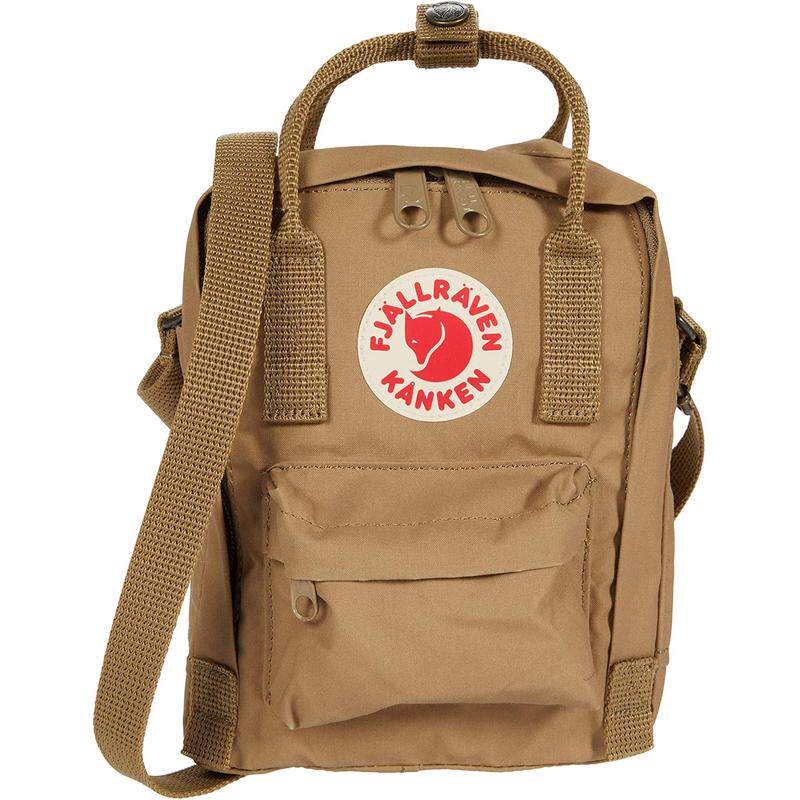 代购Fjallraven北极狐男女单肩包隐藏拉链隔层前袋储物双顶手柄