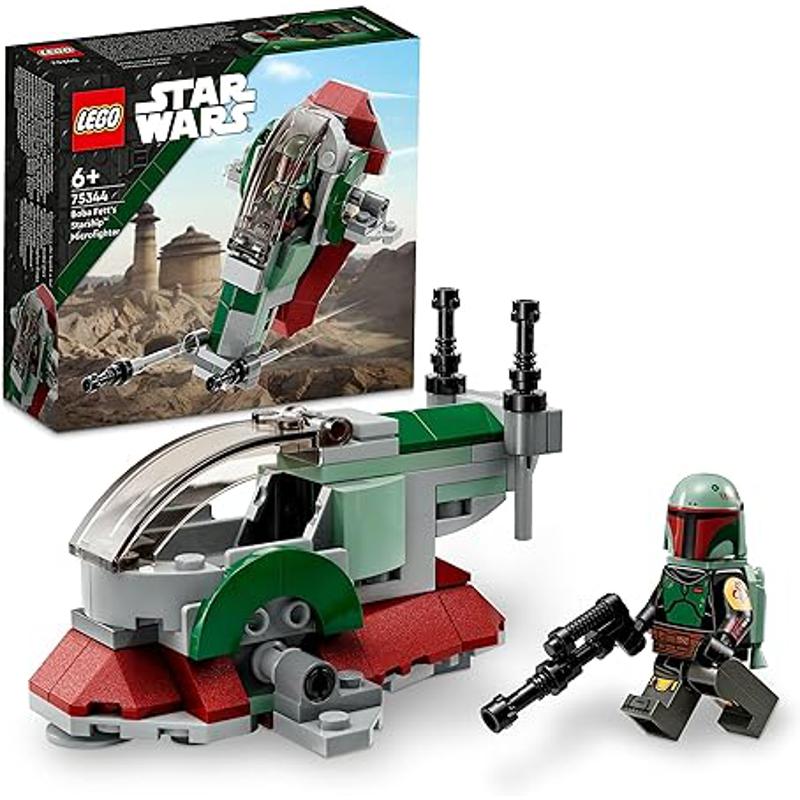 全球购LEGO乐高正品新款星球大战波巴·费特的星舰微型战斗机积木