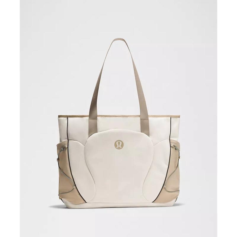 海外代购lululemon/露露乐蒙女士托特包多口袋收纳轻便好背图片
