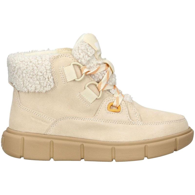 代购SOREL女士雪地靴保暖透气软底可更换鞋垫毛绒内里系带设计