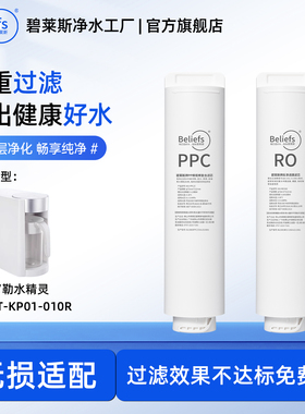碧莱斯适用科勒水精灵净水器滤芯32438T-KP010-01R台式饮水机滤芯