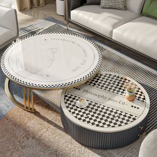 圆型茶几垫圆桌桌布高级感防水防油硅胶餐桌垫软玻璃PVC防烫圆形