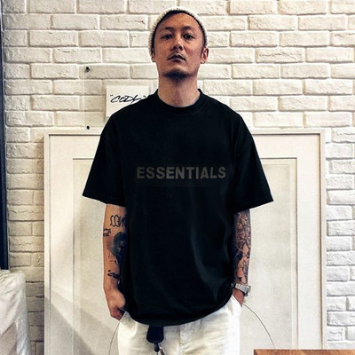 fog余文乐宽松大码情侣短袖t恤