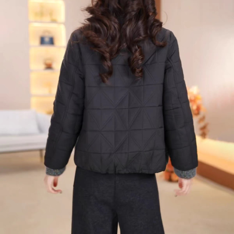 原版直播爆款2025冬季新款时尚气质百搭减龄洋气休闲外套