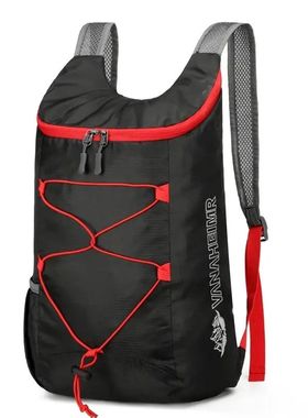 Multifunctional Outdoor Folding Backpack High Density Lightw