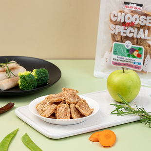 ZOO 帕美德兔肉鳕鱼块奶酪胡箩卜紫薯苹果味训练奖励磨牙狗零食