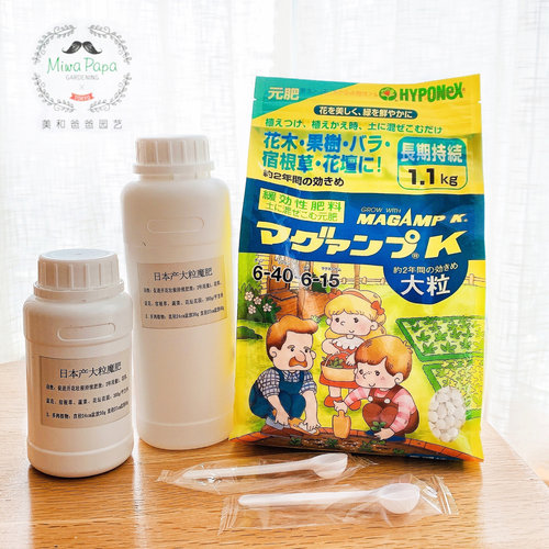 日本进口多肉12卷兰花缓释肥
