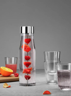 丹麦eva solo进口My Flavour我的风味玻璃冷水瓶创意串意鲜漾瓶1L