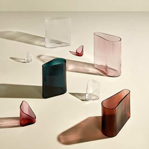 土耳其NUDE努德迷雾透明玻璃花瓶