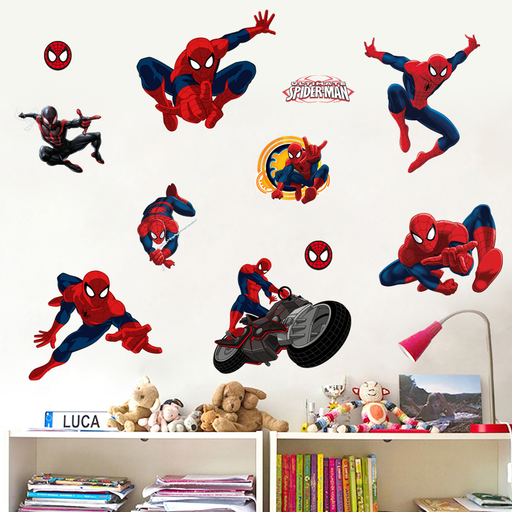 蜘蛛侠动漫贴纸漫威电影海报