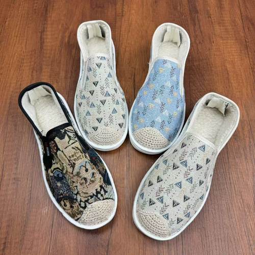 冬季棉鞋男款加绒加厚休闲老北京