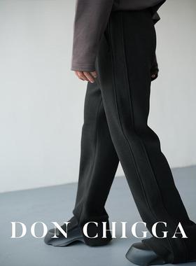 奢级雪绒超厚实高克重sm锁温属性 立体剪裁clean感秋冬休闲裤男潮