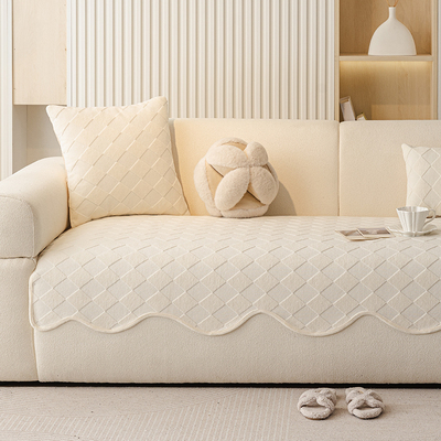 沙发垫异形皮沙发盖布巾劳伦斯专用2025新款四季通用固定防滑坐垫