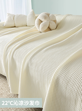 沙发盖布夏季母婴A类沙发垫冰丝夏天沙发凉垫一片式冷感凉席套罩