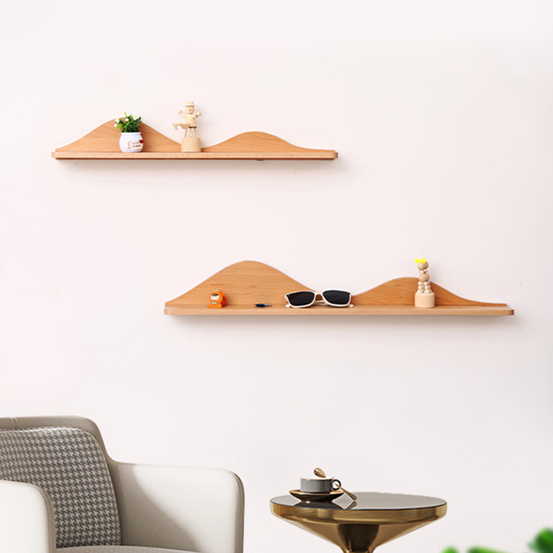 中式实木置物架茶室客厅简约现代