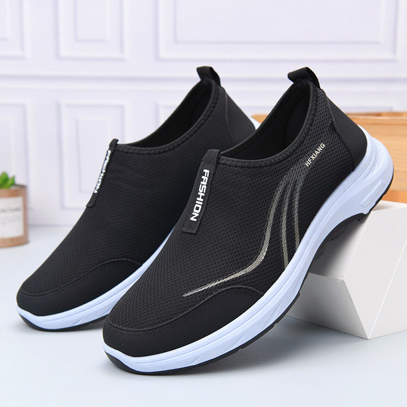 春秋老北京布鞋男士新款软底防滑爸爸鞋一脚蹬休闲轻便耐磨运动鞋,流行男鞋,时尚休闲鞋,淘宝优惠券,粉丝福利购,淘宝优惠卷