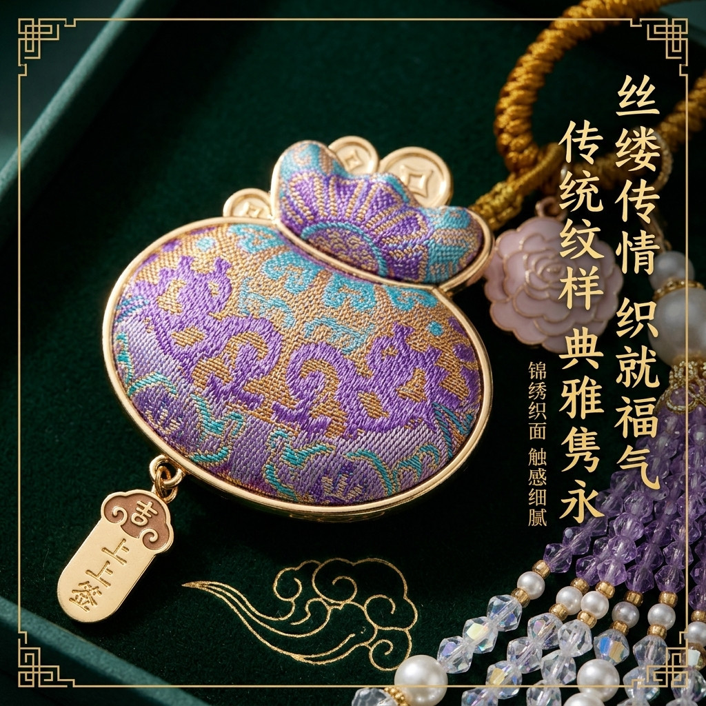 福袋钱袋子高档钥匙扣宝