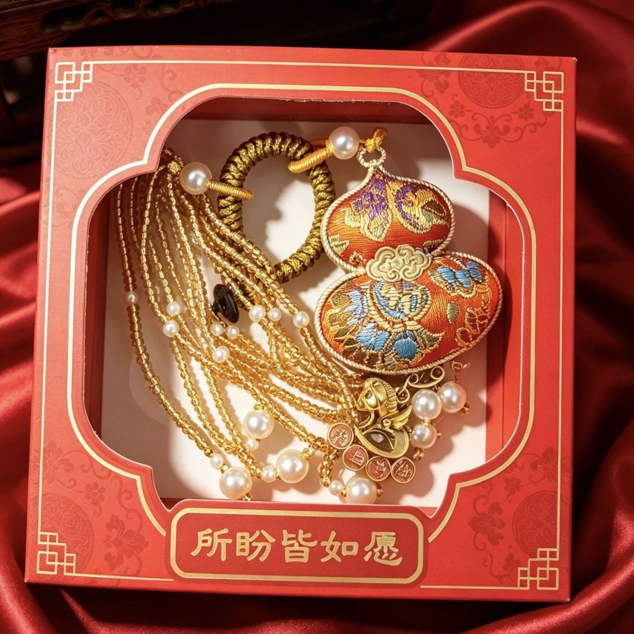 成品双面葫芦挂件高级礼