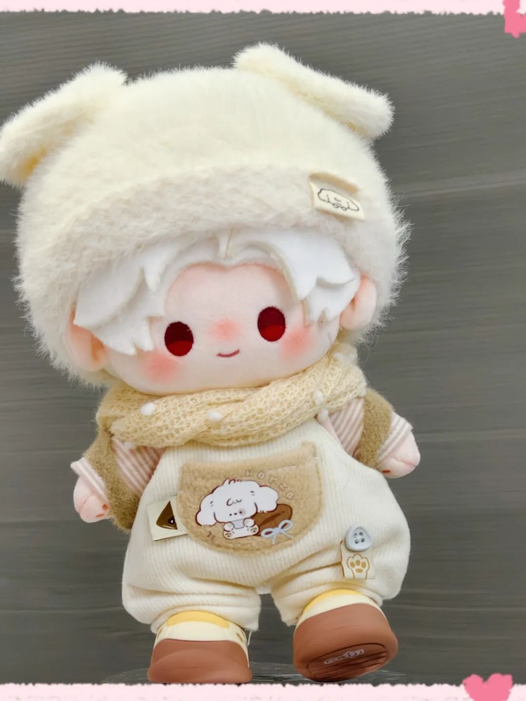 20cm娃衣棉花可爱娃娃衣服属性玩偶替换10cm秦彻娃娃娃衣冬季