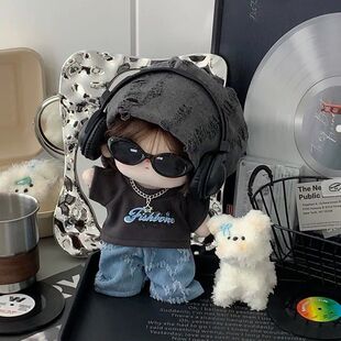 20cm站娃娃衣鱼次元系列无属性正常体胖胖体公仔替换装少女心