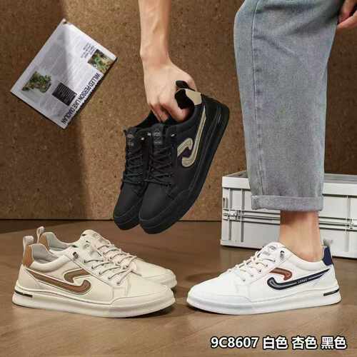 KFT脚王专柜男鞋2026新款秋季韩版舒适百搭时尚休闲小白鞋潮板鞋