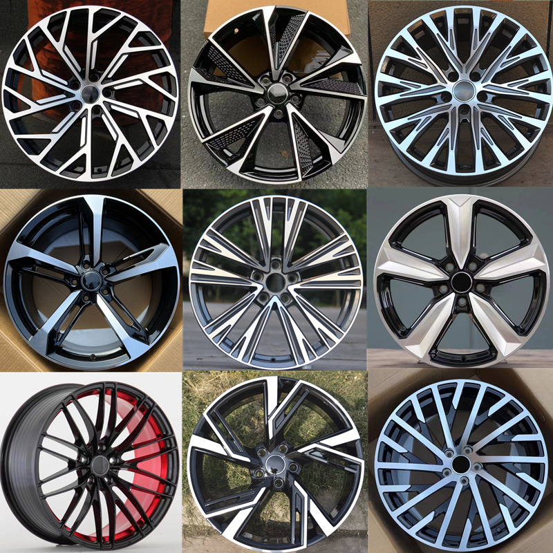 适用奥迪轮毂18/19/20寸A6L A8L A3 A4 A5 A7L 龙鳞 刀锋迈腾改装