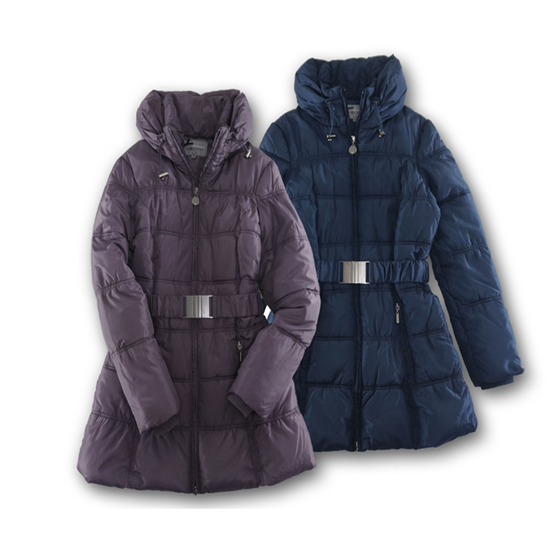 厚实收腰冬季保暖外套