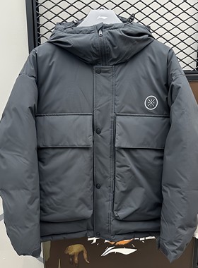 李宁羽绒服男2025冬季韦德系列鹅绒保暖防风宽松连帽外套AYMV063