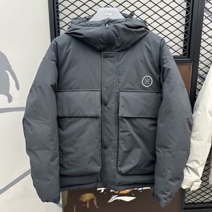 李宁羽绒服男2025冬季韦德系列鹅绒保暖防风宽松连帽外套AYMV063