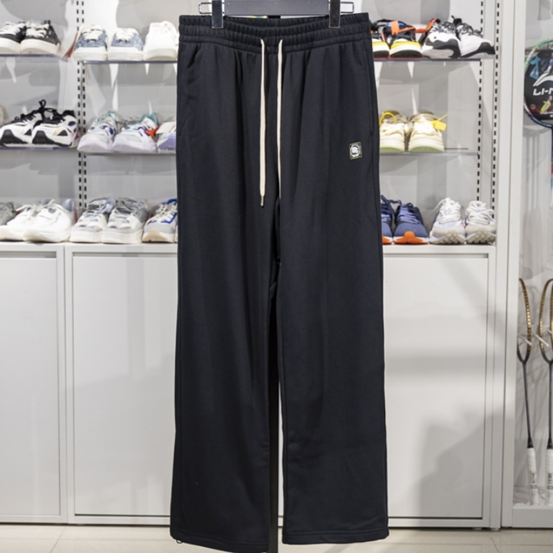 李宁冬季男子反伍直筒运动卫裤