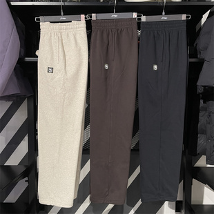 吸汗舒适百搭直筒裤 男2025秋冬反伍休闲针织卫裤 运动长裤 李宁正品