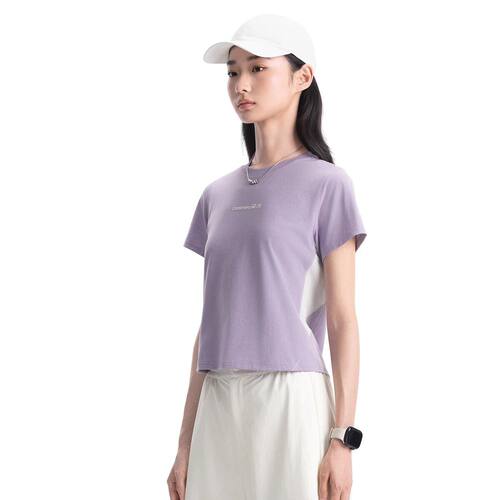 正品李宁2026夏季新品户外CF溯女子速干凉爽短袖运动T恤ATSW042