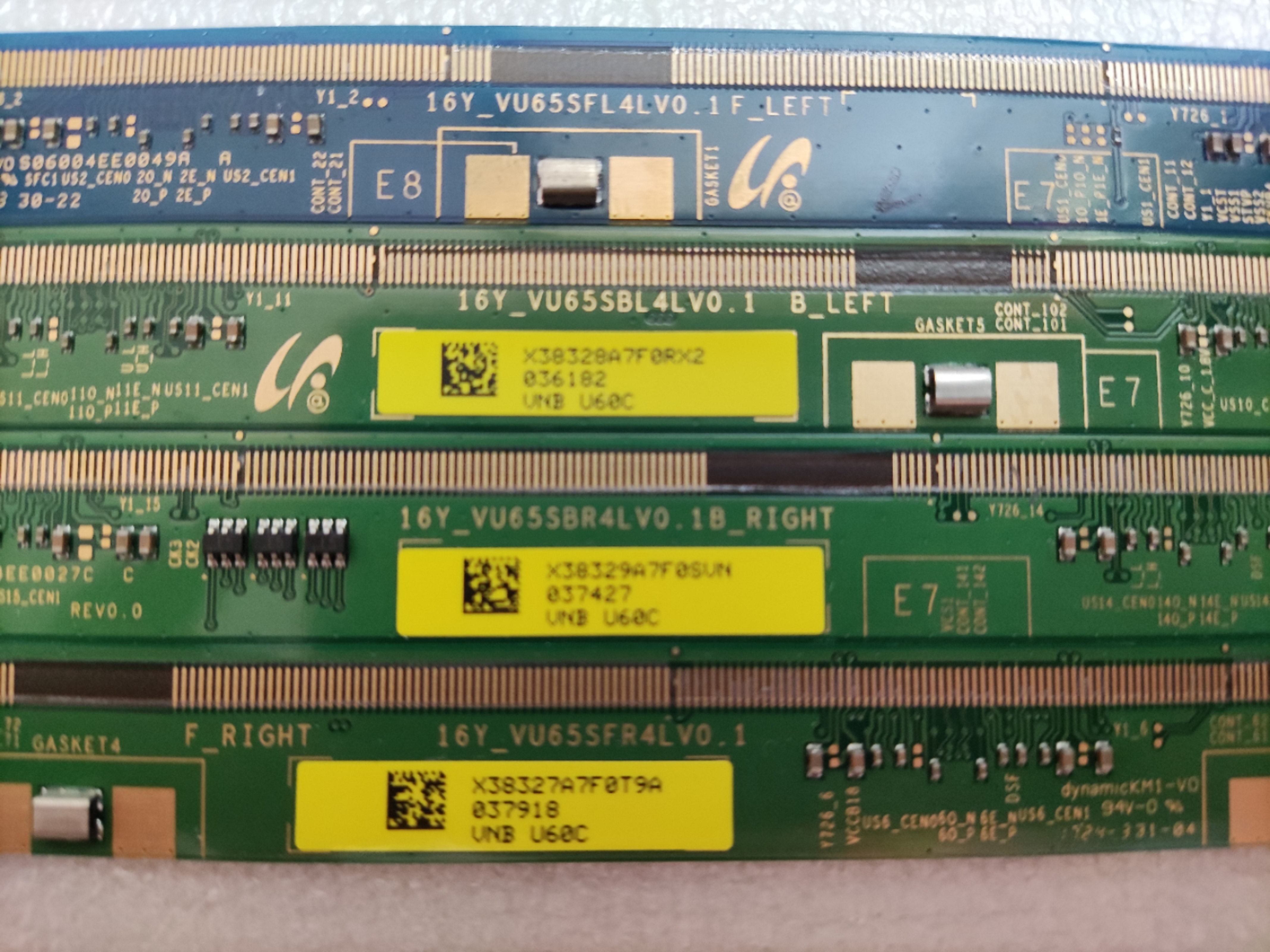 16Y-VU65SFL4LV0.1 VU65SFR4LV0.1 VU65SBL4LV0.1 VU65SBR4LV0.1